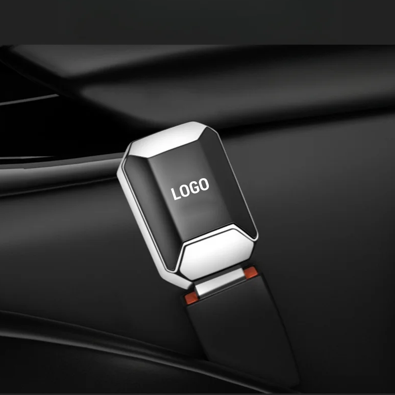 Vehicle mounted electroplated zinc alloy seat belt extension buckle