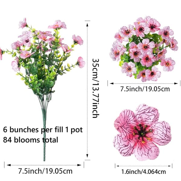 🎁 Ostatni dzień – 50% zniżki 🌸 Odporny na UV, nieblaknący, kolorowy sztuczny kwiat