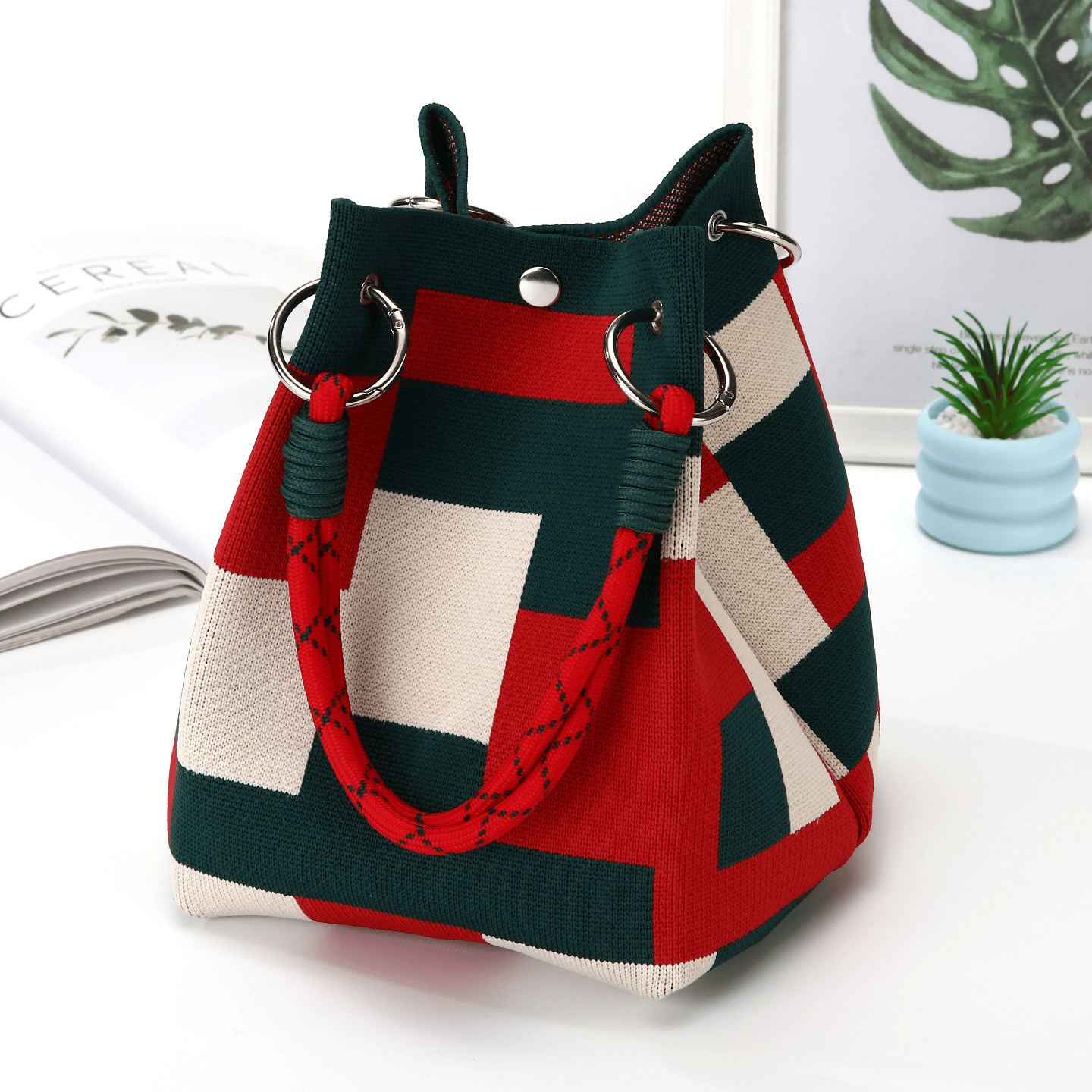🌼✨Torba w stylu boho, lekka letnia torba plażowa, idealny wybór na podróż, do codziennego użytku i na wakacje🏖️