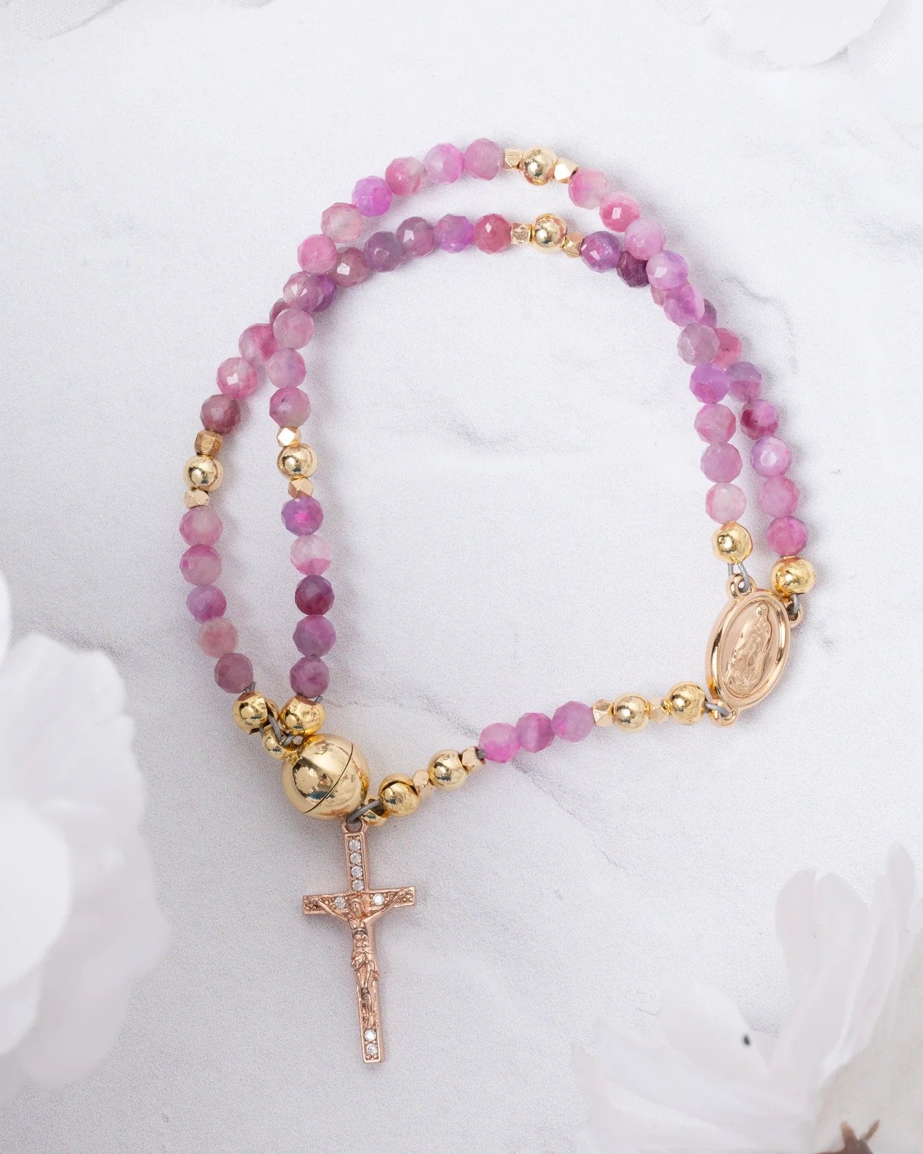 🔥Oferta ograniczona czasowo, trwająca ostatnie 24 godziny🔥 49% zniżki - ✝️Ręcznie robione bransoletki różańcowe📿