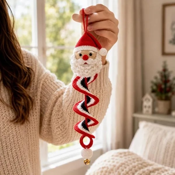 ☃️Ostatni dzień 50% zniżki – zestaw spiralnych bałwanków DIY na szydełku