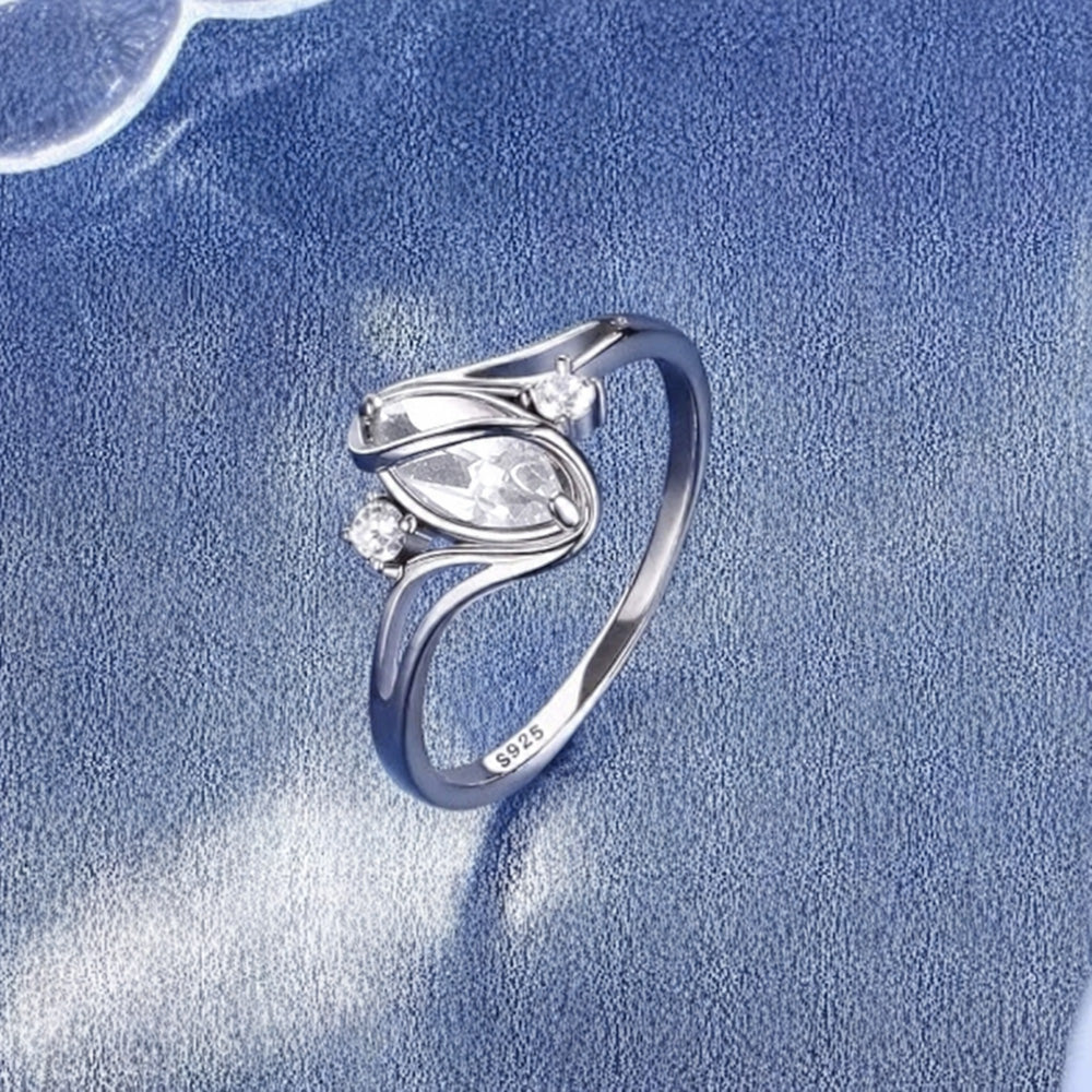 ✨💍 Kup 1, otrzymasz 1 GRATIS 🔥 Geometryczny owalny pierścionek z kamieniem księżycowym i cyrkoniami – mistyczny, olśniewający i ponadczasowo elegancki! 🌙✨