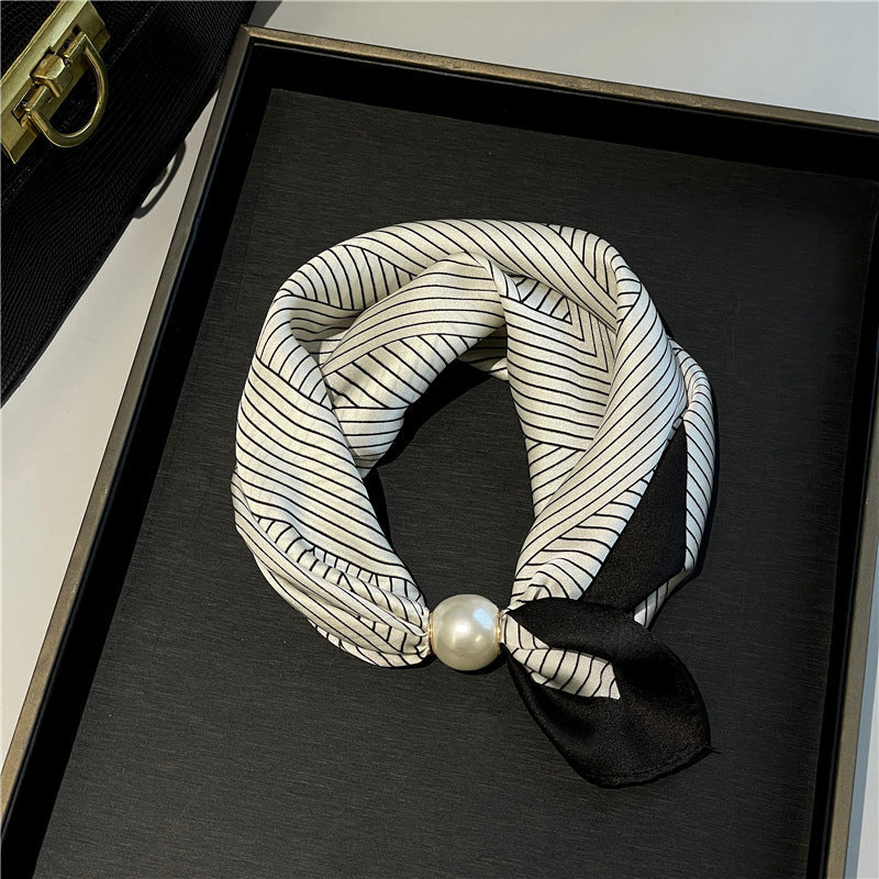 🤍 Naszyjnik z pereł z zapięciem magnetycznym - Zapięcie magnetyczne - natychmiastowa elegancja! ✨📦