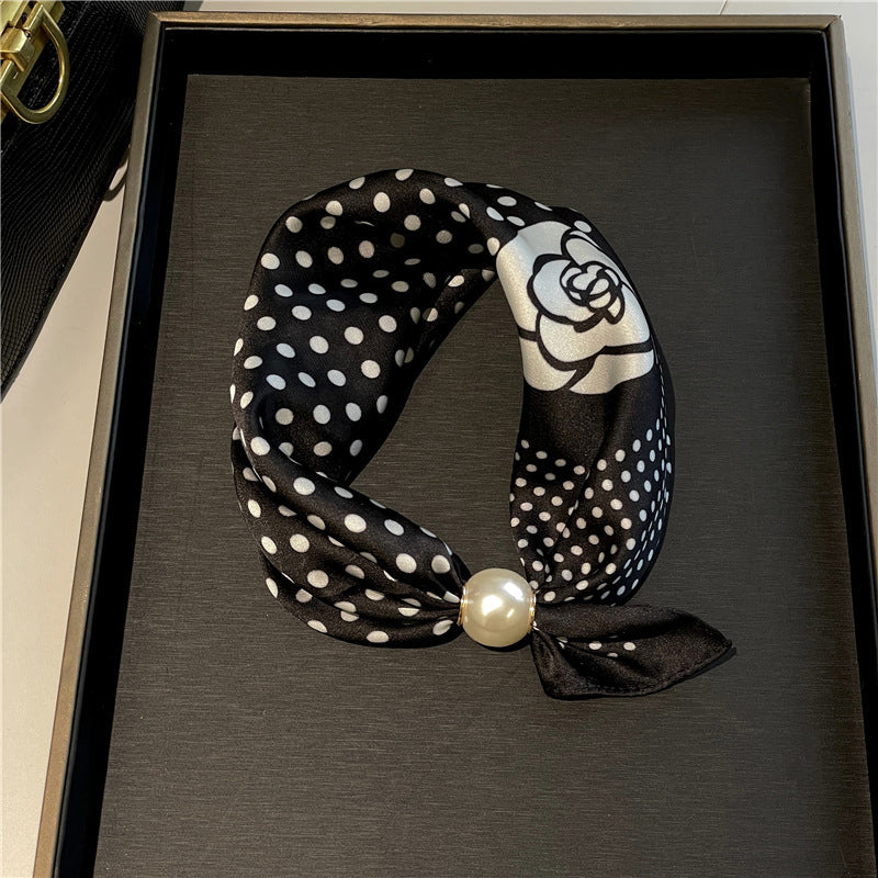 🤍 Naszyjnik z pereł z zapięciem magnetycznym - Zapięcie magnetyczne - natychmiastowa elegancja! ✨📦