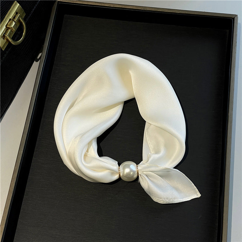 🤍 Naszyjnik z pereł z zapięciem magnetycznym - Zapięcie magnetyczne - natychmiastowa elegancja! ✨📦