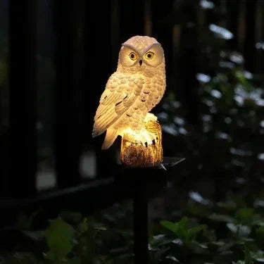 🦉Rozświetl swoją ścieżkę ogrodową już dziś! Lampa ścieżkowa w kształcie sowy zasilana energią słoneczną
