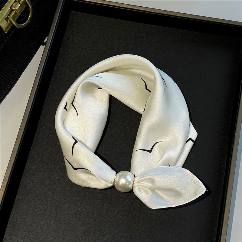 🤍 Naszyjnik z pereł z zapięciem magnetycznym - Zapięcie magnetyczne - natychmiastowa elegancja! ✨📦