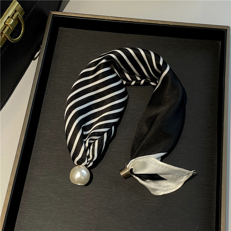 🤍 Naszyjnik z pereł z zapięciem magnetycznym - Zapięcie magnetyczne - natychmiastowa elegancja! ✨📦