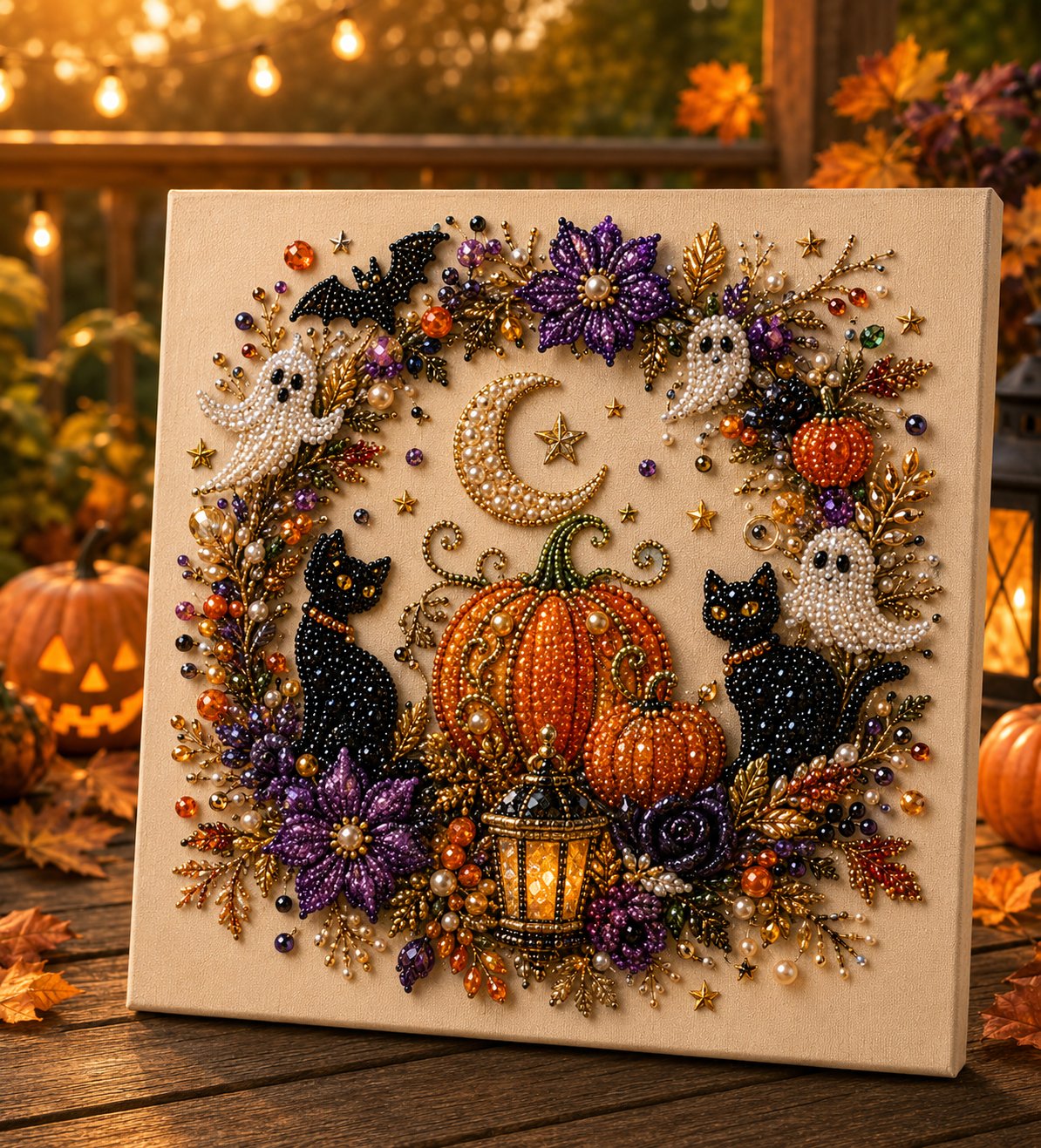 🔥 Ostatni dzień 49% zniżki – 👻✨ Zestaw do samodzielnego wykonania Halloween Bead Art – Zamień maleńkie koraliki w upiornie słodką magię (📦Kup 2, otrzymaj darmową dostawę)