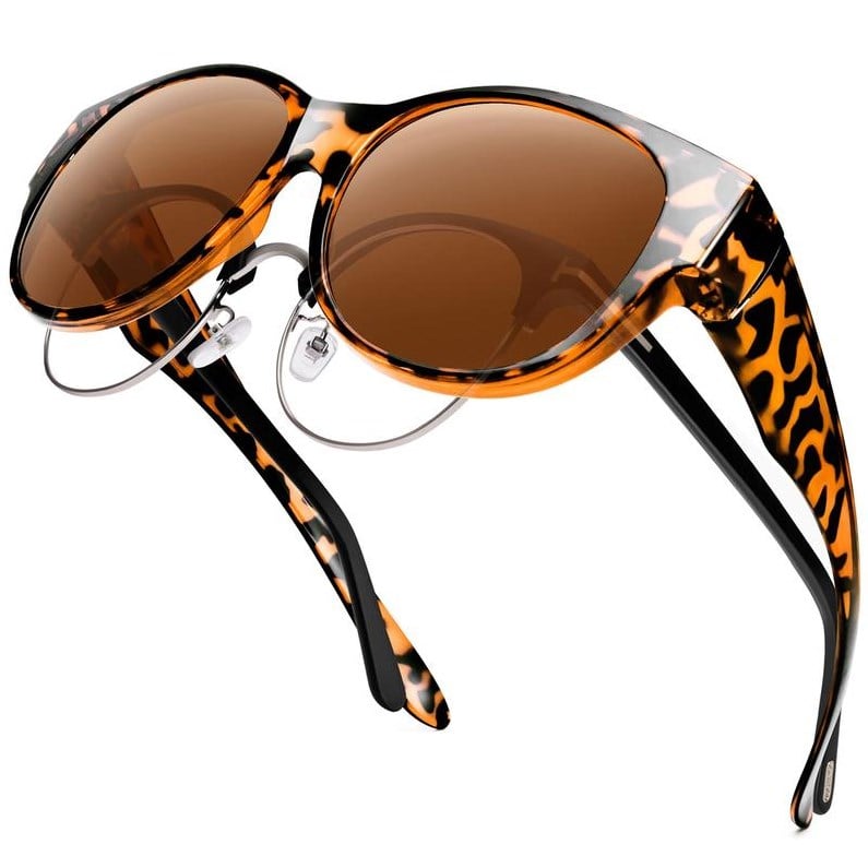 🕶 Nowe okulary przeciwsłoneczne typu „kocie oko” w rozmiarze XL, z soczewkami polaryzacyjnymi i ochroną UV400.