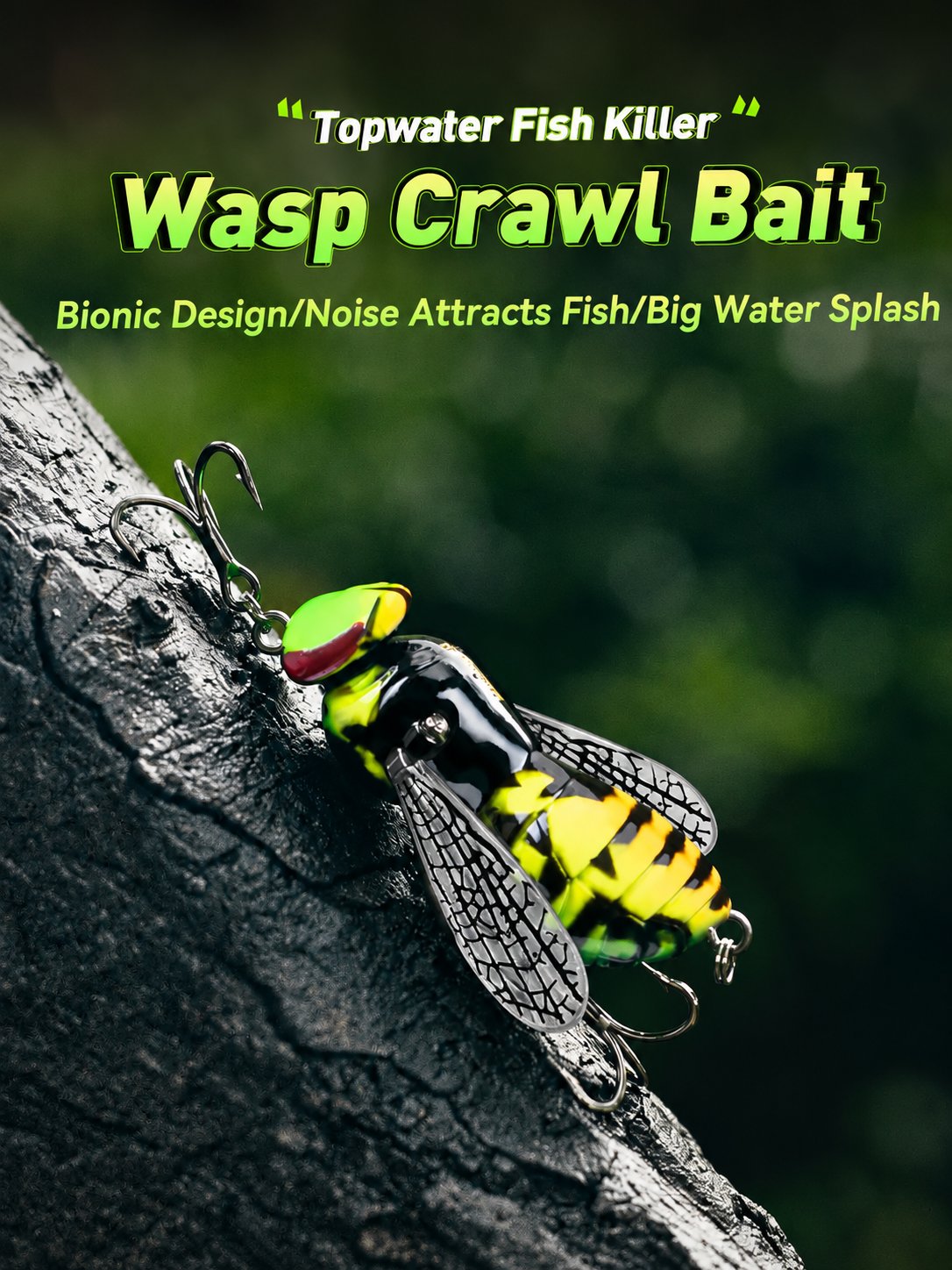 🔥 Ostatni dzień z rabatem 49% – 🐝 Bionic Wasp: montowana powierzchniowo osa, która wystrzeliwuje wybuchowe żądła.