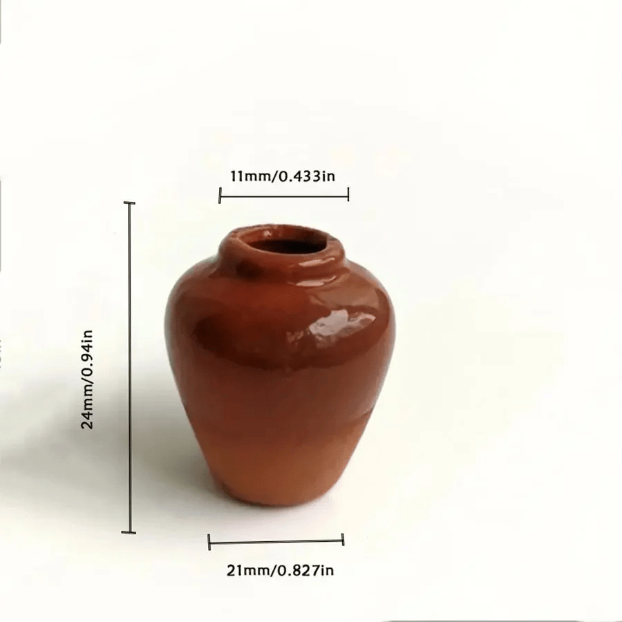 🎁🌸 Mini ceramiczny wazon – magnes na lodówkę