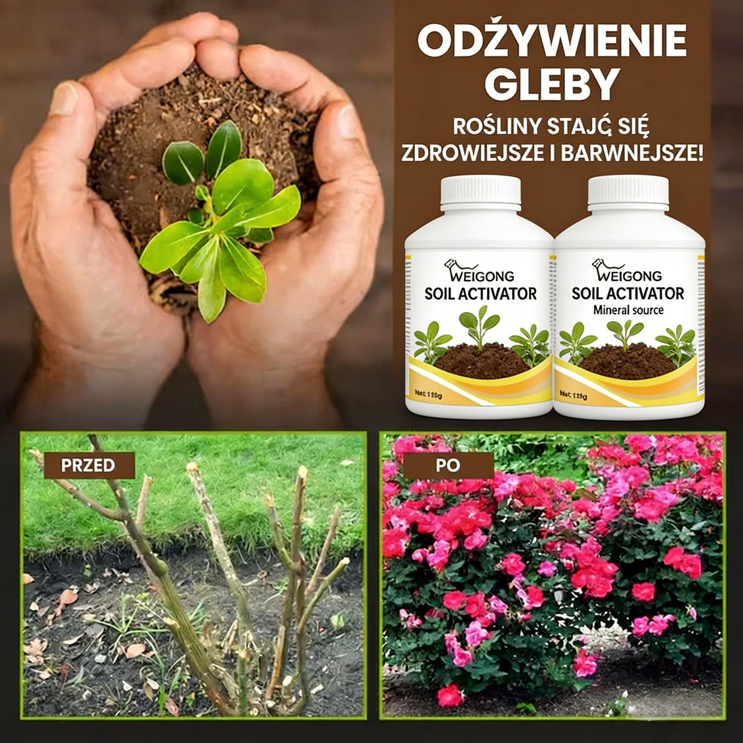 🔥Kup 1 i otrzymaj 2 gratis🌱 Środek Spulchniający Gleby – Żyzność i Zdrowie Roślin w Każdej Donicy! ✨