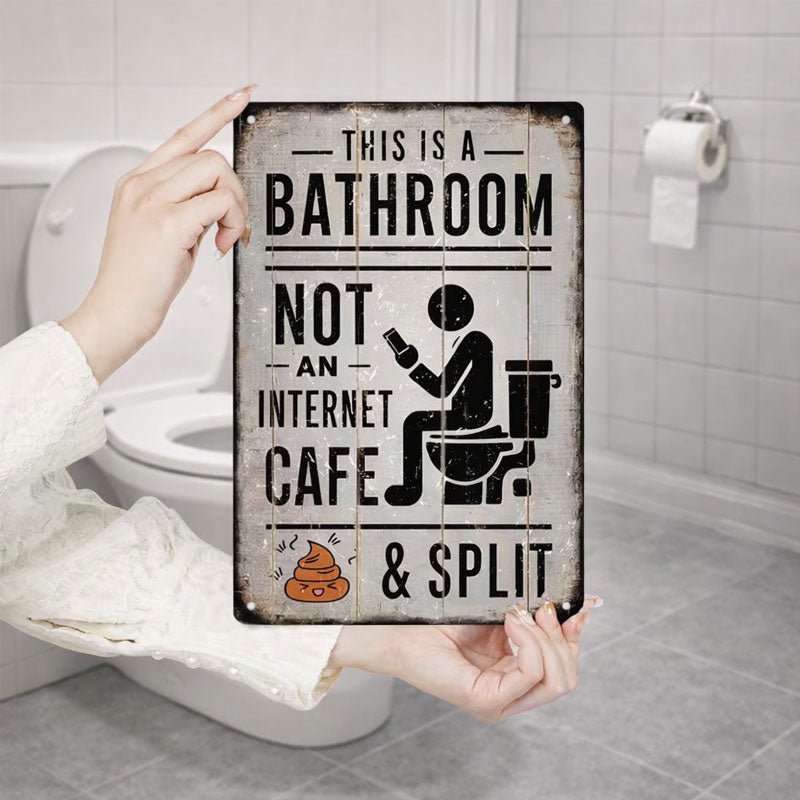 🚽 To jest łazienka, a nie kawiarenka internetowa😂