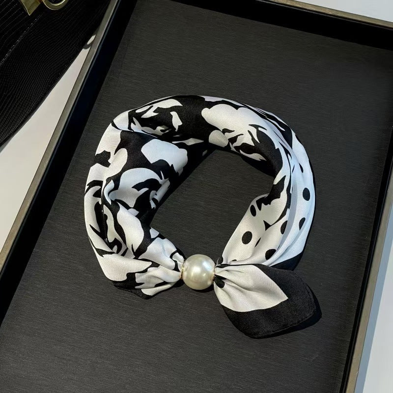 🤍 Naszyjnik z pereł z zapięciem magnetycznym - Zapięcie magnetyczne - natychmiastowa elegancja! ✨📦