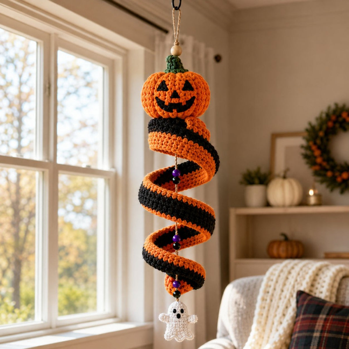 ☃️Ostatni dzień 50% zniżki – zestaw spiralnych bałwanków DIY na szydełku