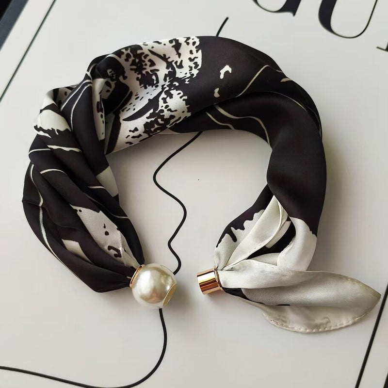 🤍 Naszyjnik z pereł z zapięciem magnetycznym - Zapięcie magnetyczne - natychmiastowa elegancja! ✨📦