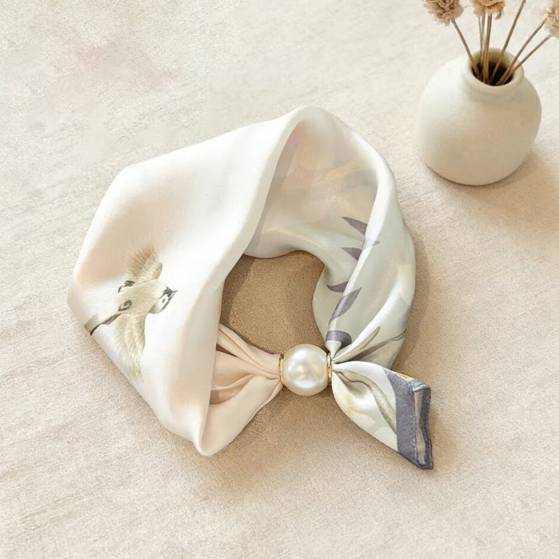 🤍 Naszyjnik z pereł z zapięciem magnetycznym - Zapięcie magnetyczne - natychmiastowa elegancja! ✨📦