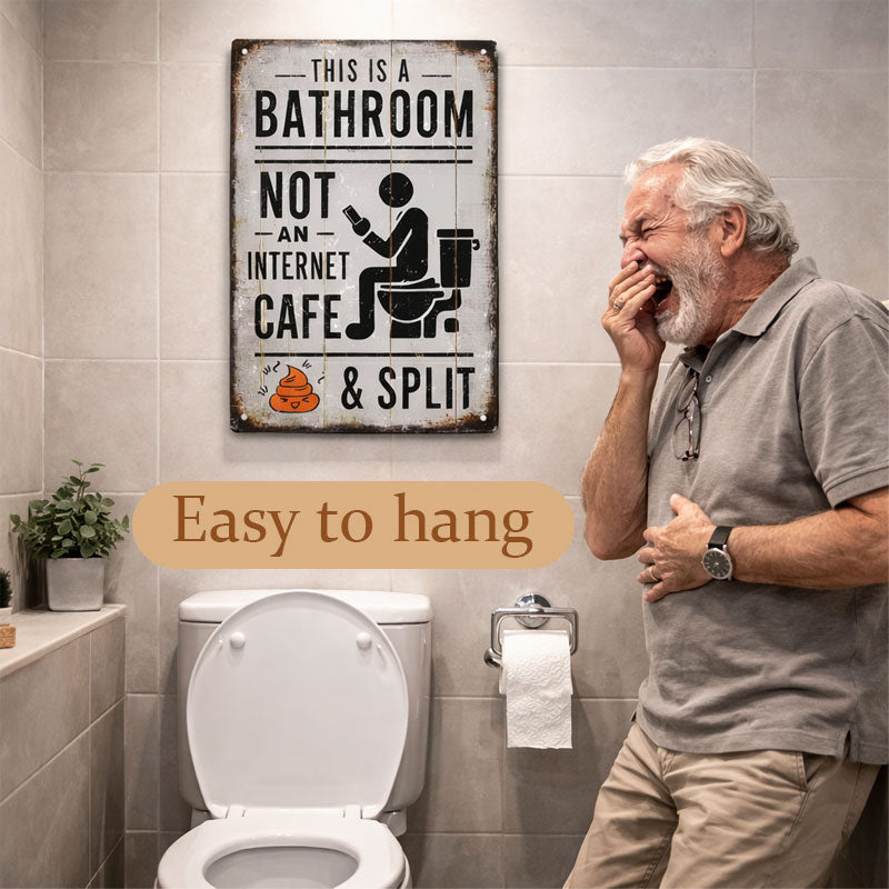 🚽 To jest łazienka, a nie kawiarenka internetowa😂