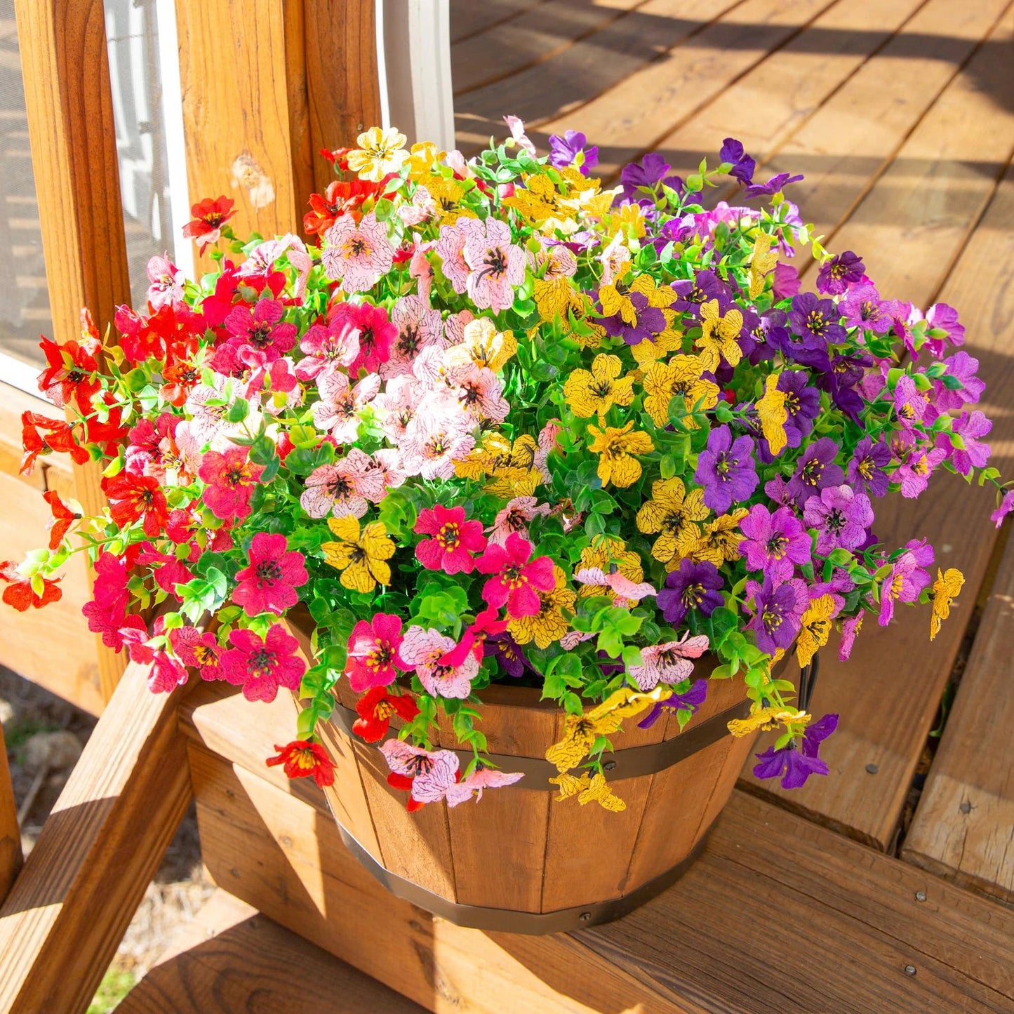 🎁 Ostatni dzień – 50% zniżki 🌸 Odporny na UV, nieblaknący, kolorowy sztuczny kwiat