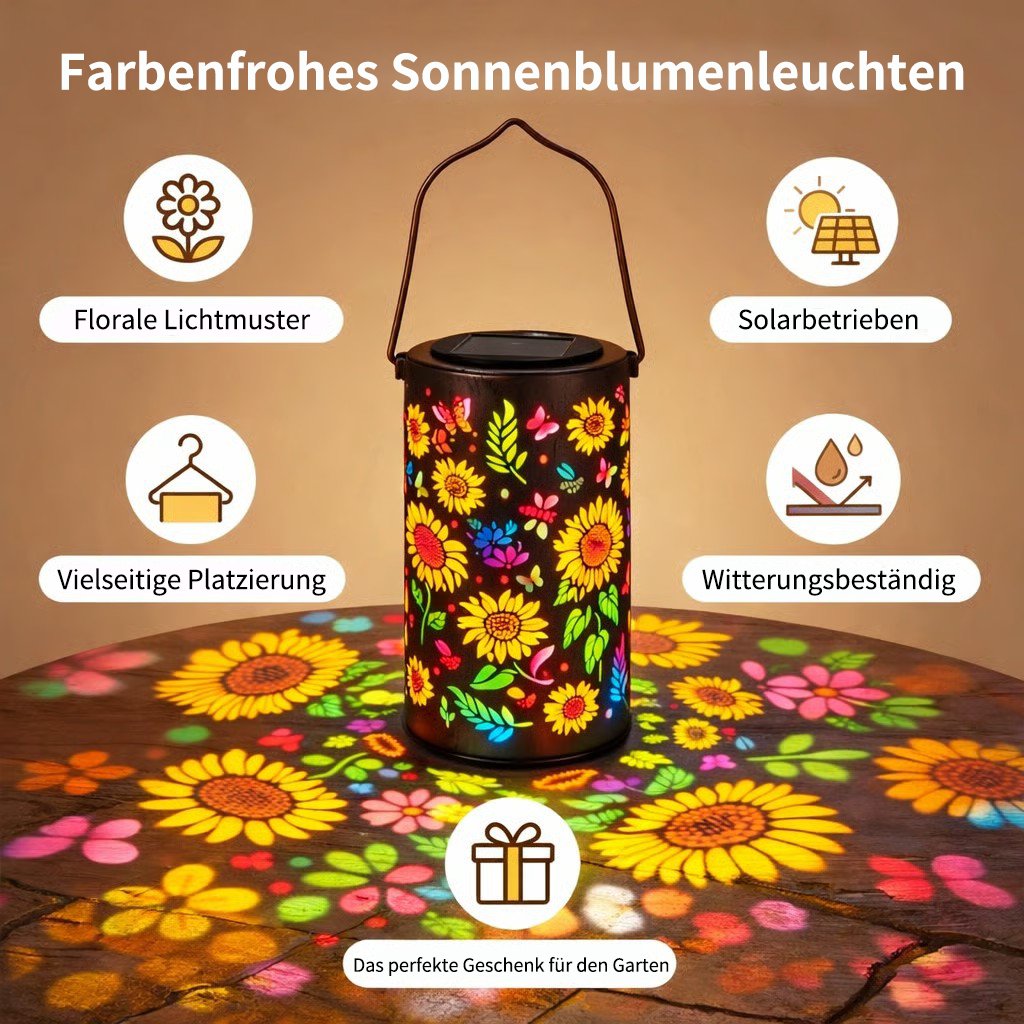 🔥Gorący towar! 49% zniżki! 🌻Kolorowa lampa ogrodowa solarna w kształcie słonecznika