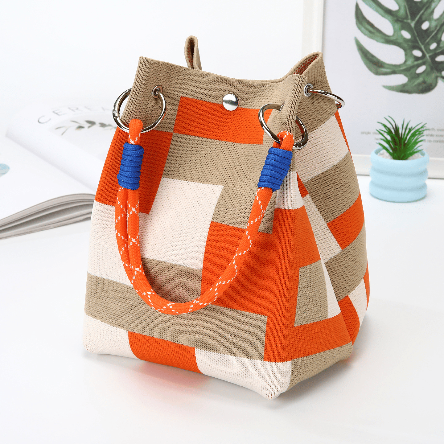 🌼✨Torba w stylu boho, lekka letnia torba plażowa, idealny wybór na podróż, do codziennego użytku i na wakacje🏖️
