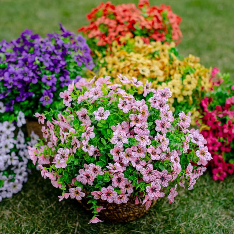 🎁 Ostatni dzień – 50% zniżki 🌸 Odporny na UV, nieblaknący, kolorowy sztuczny kwiat