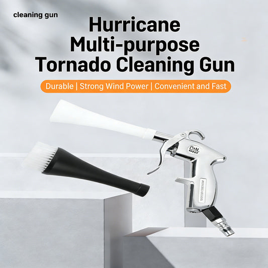 Pistolet czyszczący Tornado – dmuchawa powietrzna 2 w 1 z szczotką