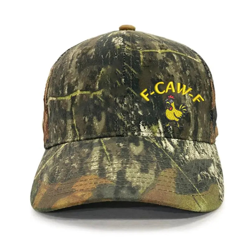 🧢F-CAW-F Czapka typu snapback z haftem najwyższej jakości i regulowanym rozmiarem