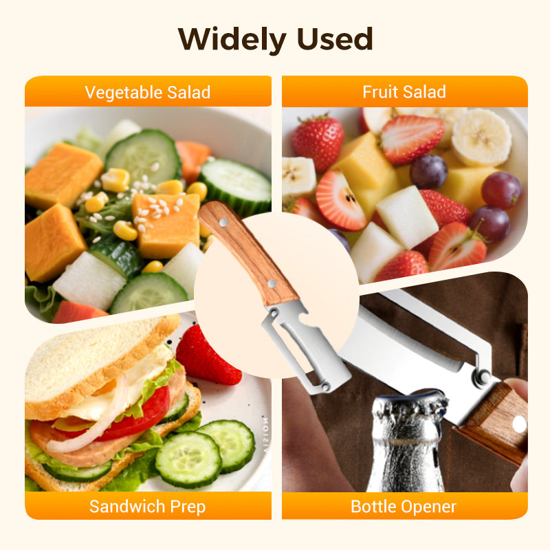 🥕 Kup 2, a 1 dostaniesz gratis! 🔥 Wielofunkcyjna obieraczka kuchenna – idealna do owoców i warzyw ✨
