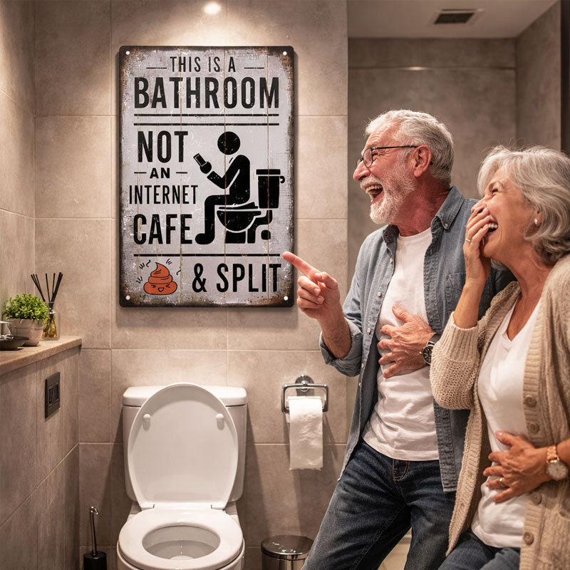 🚽 To jest łazienka, a nie kawiarenka internetowa😂