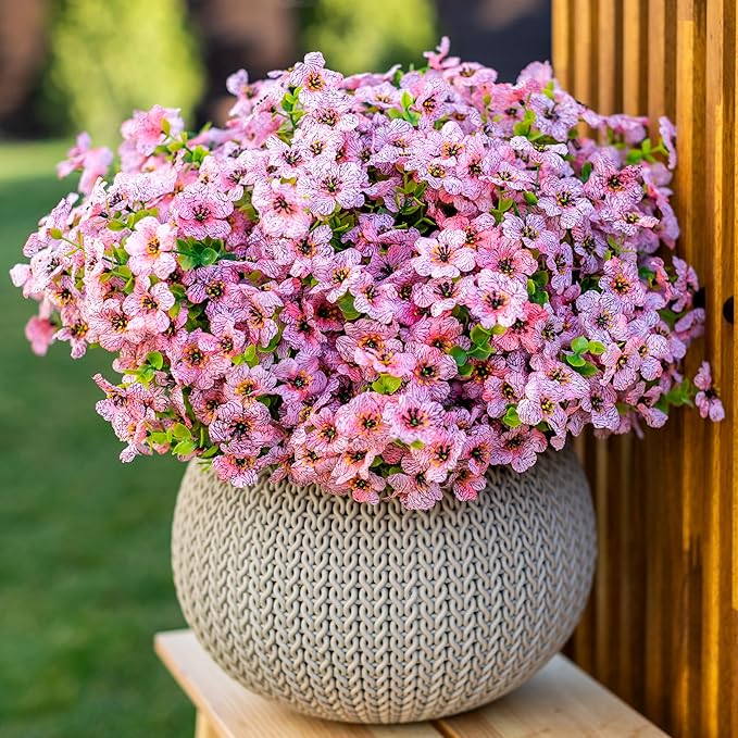 🎁 Ostatni dzień – 50% zniżki 🌸 Odporny na UV, nieblaknący, kolorowy sztuczny kwiat