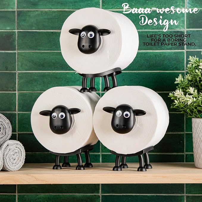 🎁 🐑Uchwyt na papier toaletowy w kształcie owcy