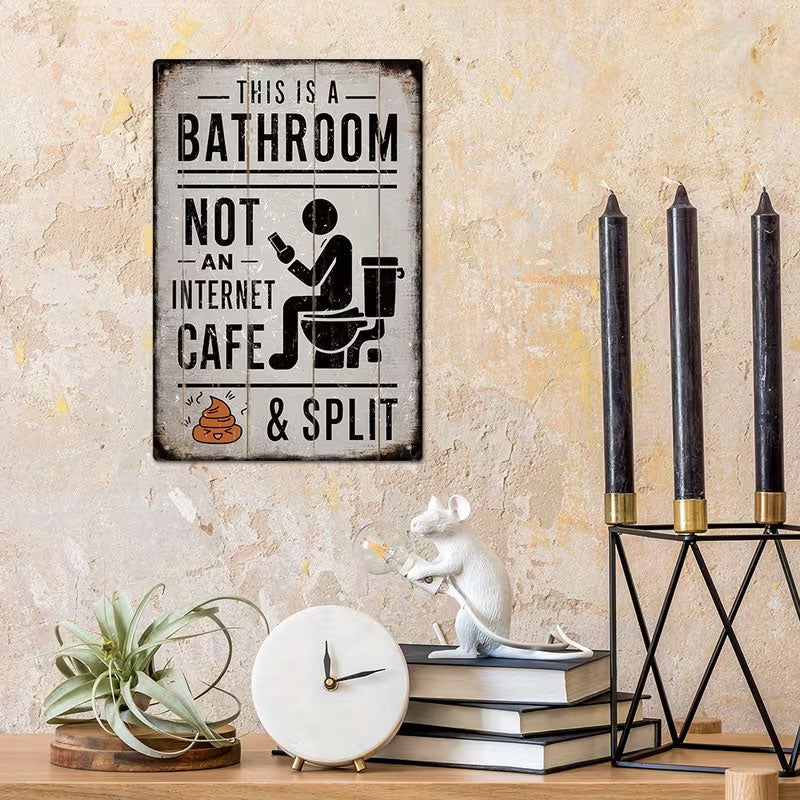 🚽 To jest łazienka, a nie kawiarenka internetowa😂
