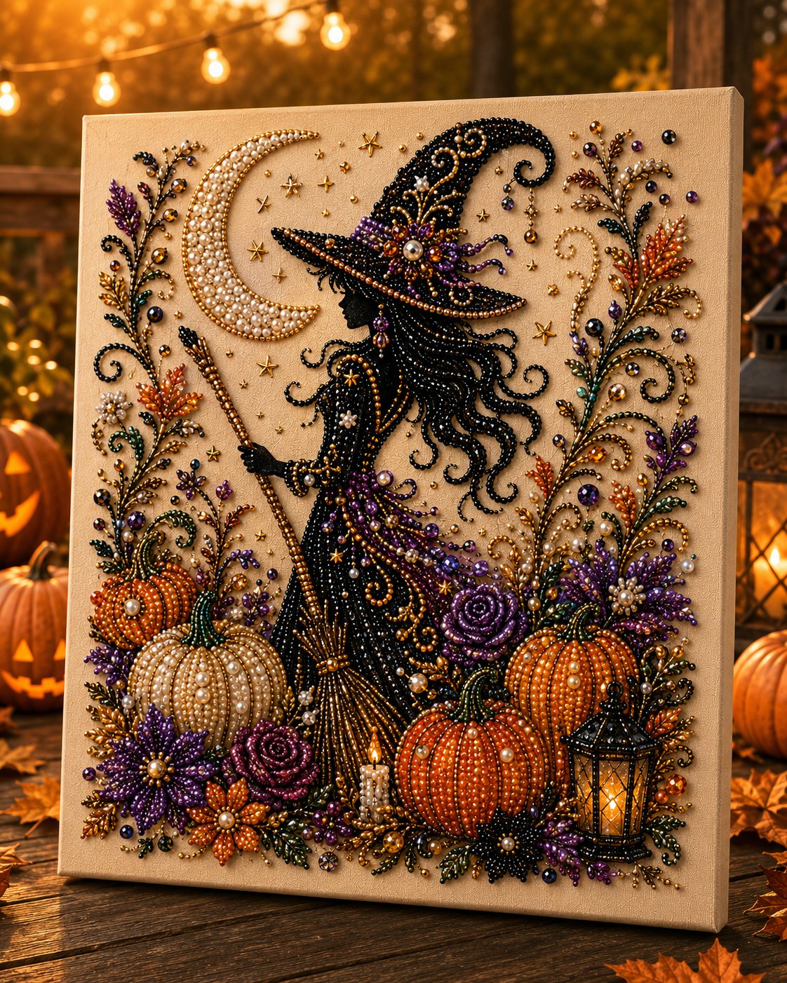 🔥 Ostatni dzień 49% zniżki – 👻✨ Zestaw do samodzielnego wykonania Halloween Bead Art – Zamień maleńkie koraliki w upiornie słodką magię (📦Kup 2, otrzymaj darmową dostawę)