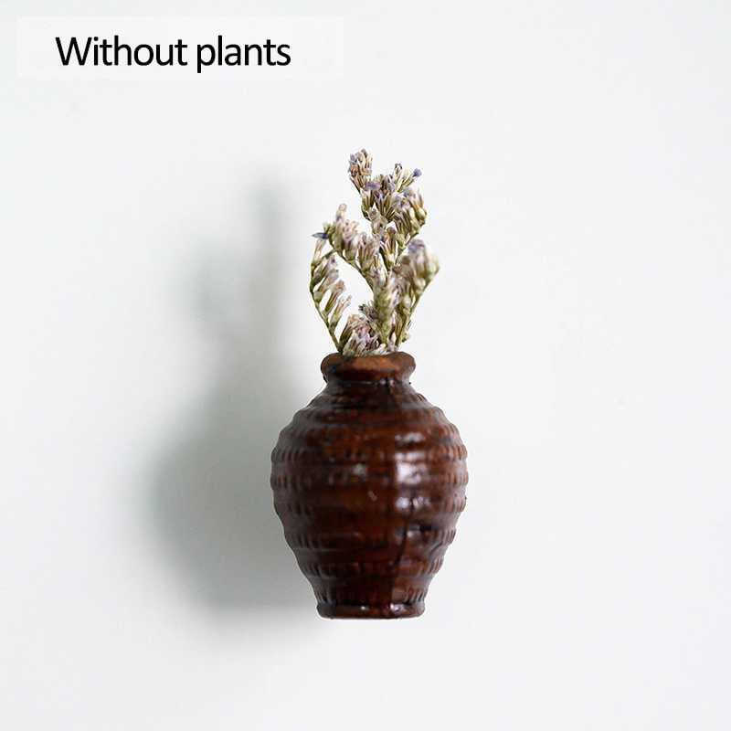 🎁🌸 Mini ceramiczny wazon – magnes na lodówkę