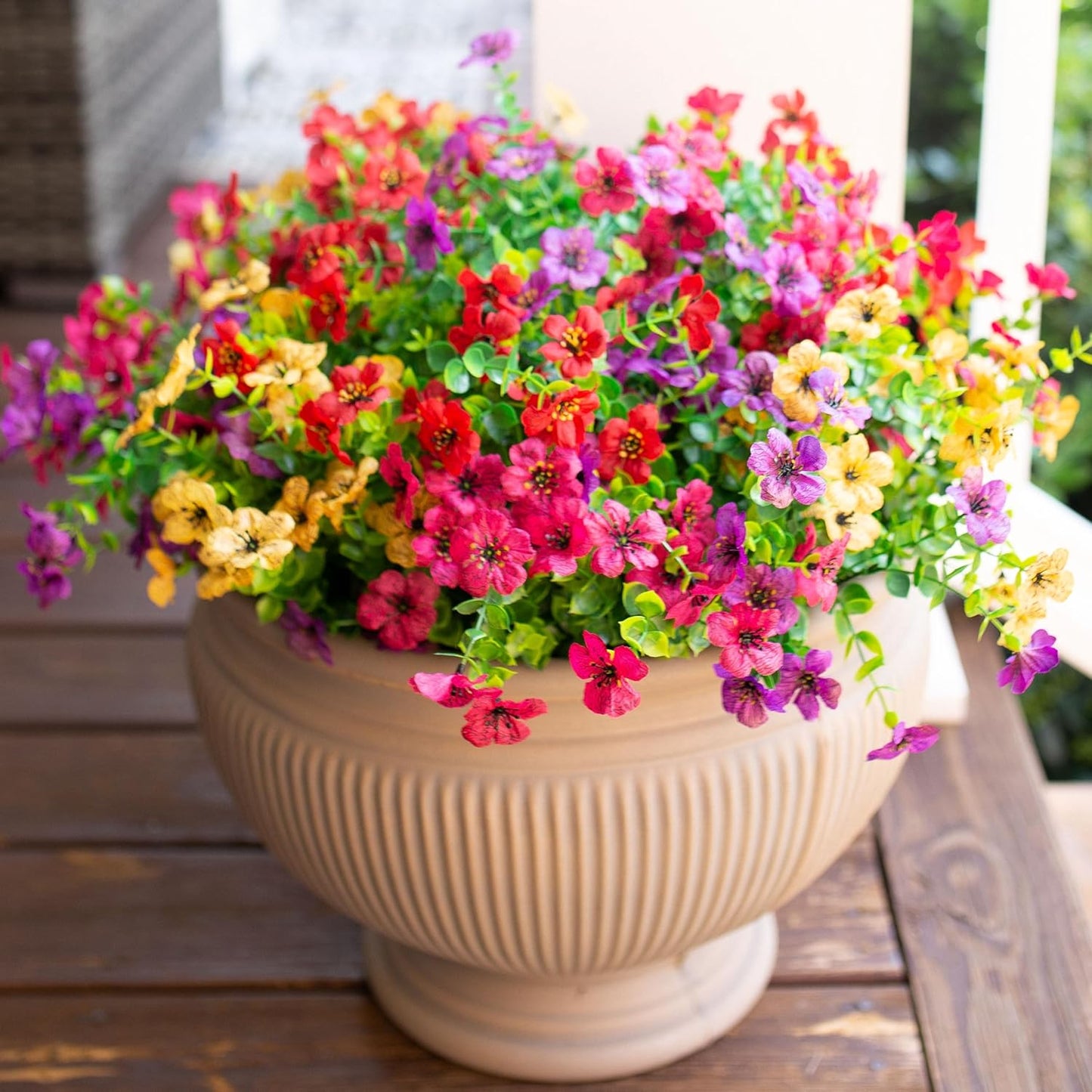🎁 Ostatni dzień – 50% zniżki 🌸 Odporny na UV, nieblaknący, kolorowy sztuczny kwiat
