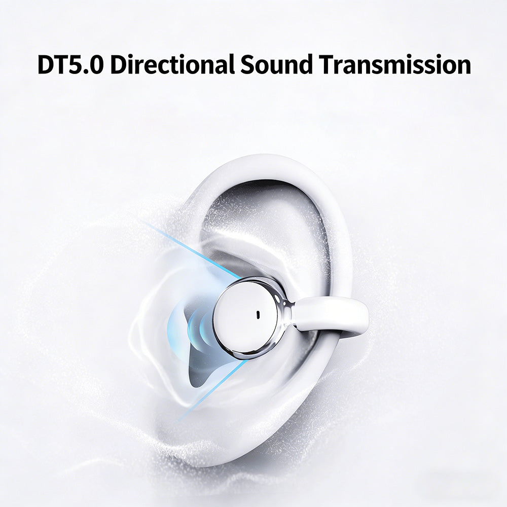 🎧🎶 Bezprzewodowe słuchawki Bluetooth typu „2 w 1” z pałąkiem na ucho i wkładkami dousznymi | 30 godzin odtwarzania