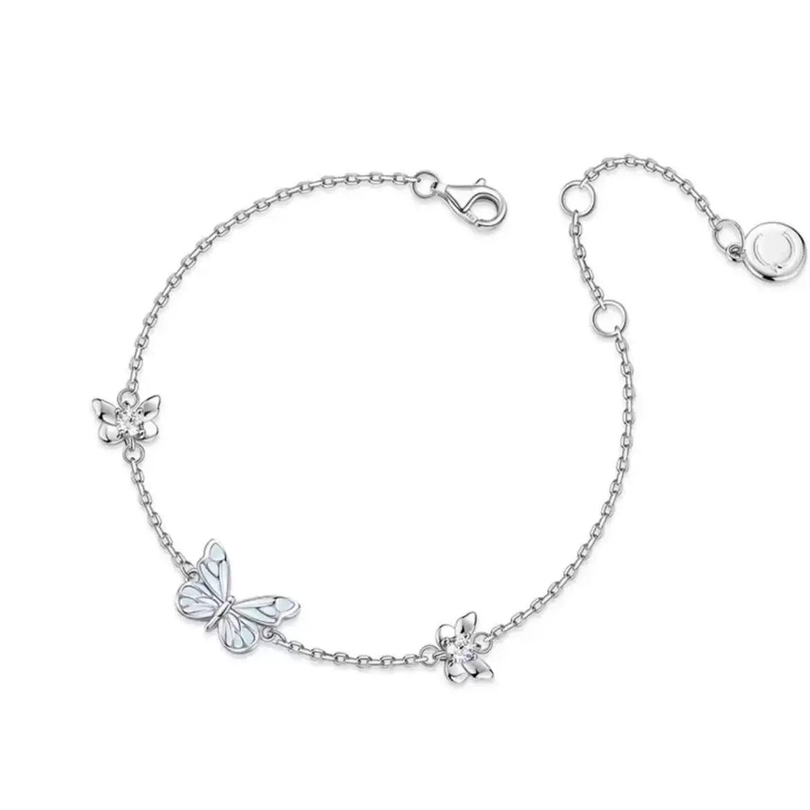 🦋 Naszyjnik z niebieskim motylem – stylowy i elegancki, wykwintny design, idealny na co dzień 💎✨