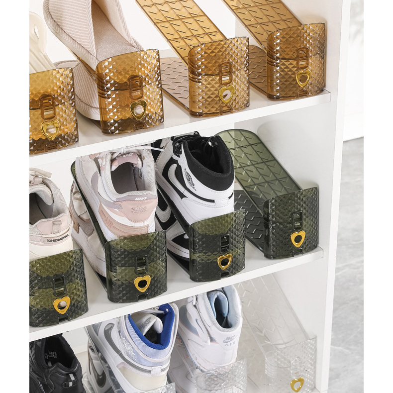 👟 Regulowany dwupoziomowy stojak na buty