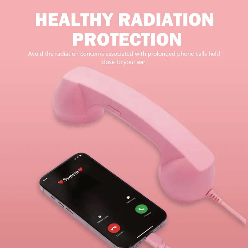 ☎️ Słuchawka telefoniczna w stylu retro ze złączem Type-C 📞