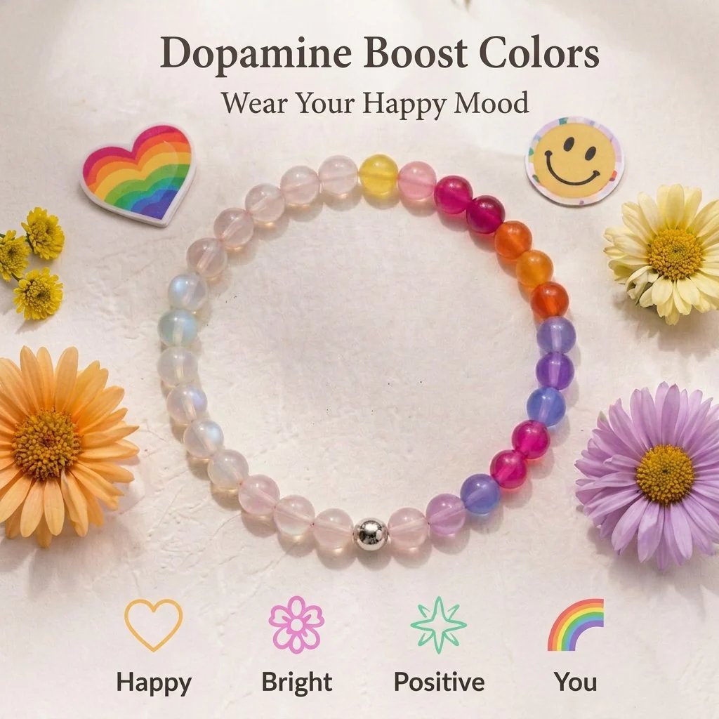 🌈 Dopamine – Kolekcja biżuterii perłowej reagującej na promieniowanie UV