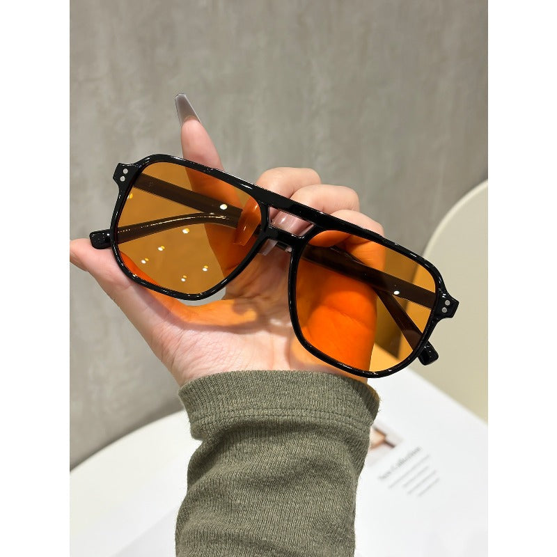 ✨🎁 Kup 1, a drugi dostaniesz gratis 🔥 Najlepiej sprzedający się produkt w 2026 roku🕶️ Szklanki retro z płaskim daszkiem