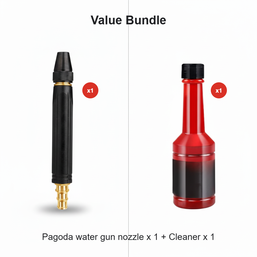 🚿 Oferta ograniczona czasowo 💧 Myjka wysokociśnieniowa — idealny pomocnik przy myciu samochodu i pracach ogrodowych; 10-krotne zwiększenie ciśnienia, wiele trybów dla łatwej regulacji ⚡