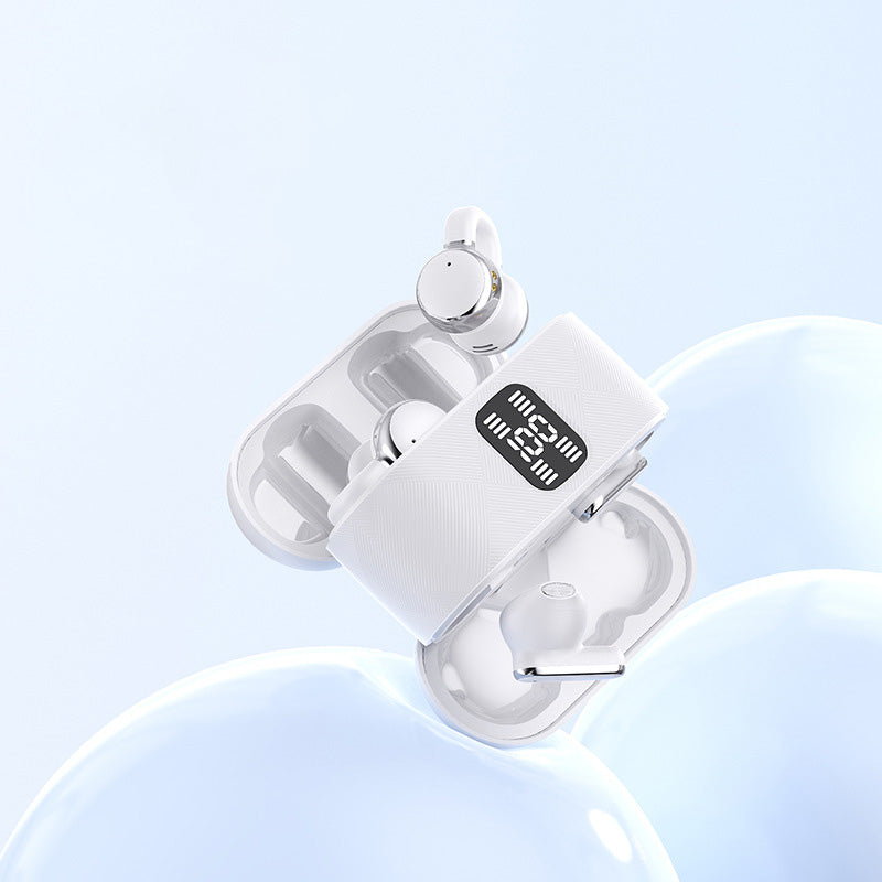 🎧🎶 Bezprzewodowe słuchawki Bluetooth typu „2 w 1” z pałąkiem na ucho i wkładkami dousznymi | 30 godzin odtwarzania