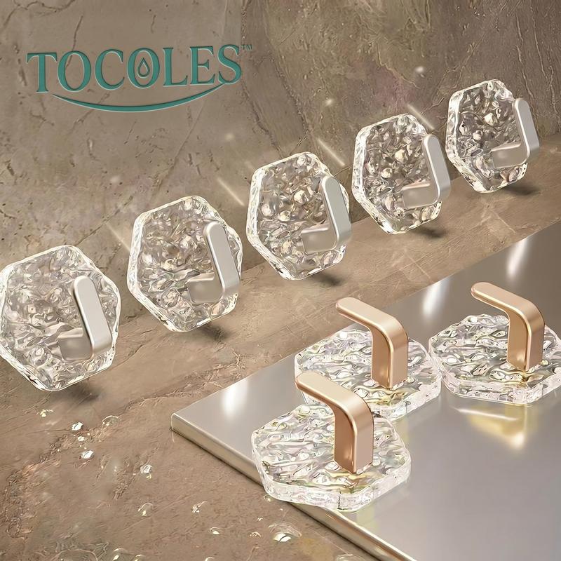 🏆OSTATNI DZIEŃ WYPRZEDAŻY – 50% ZNIŻKI!!🎁🔥Samoprzylepne sześciokątne haki – wyjątkowo mocne, wodoodporne i nierdzewne✨ Bez wiercenia • Mocny chwyt • Łatwy monta