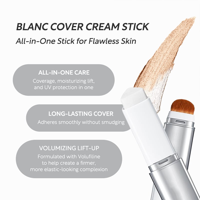 🎁🎉Poznaj Blanc Cover Stick V – Twój niezbędny kosmetyk typu „wszystko w jednym”!