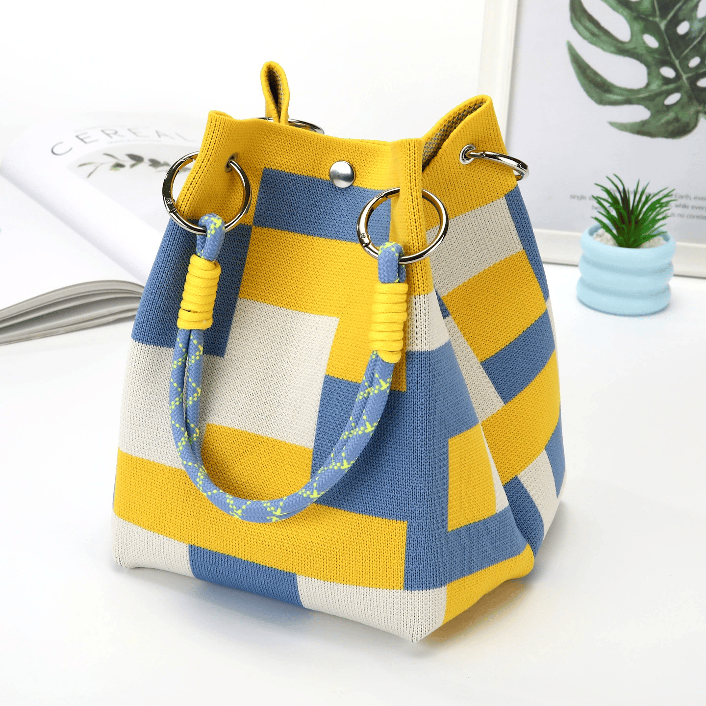 🌼✨Torba w stylu boho, lekka letnia torba plażowa, idealny wybór na podróż, do codziennego użytku i na wakacje🏖️