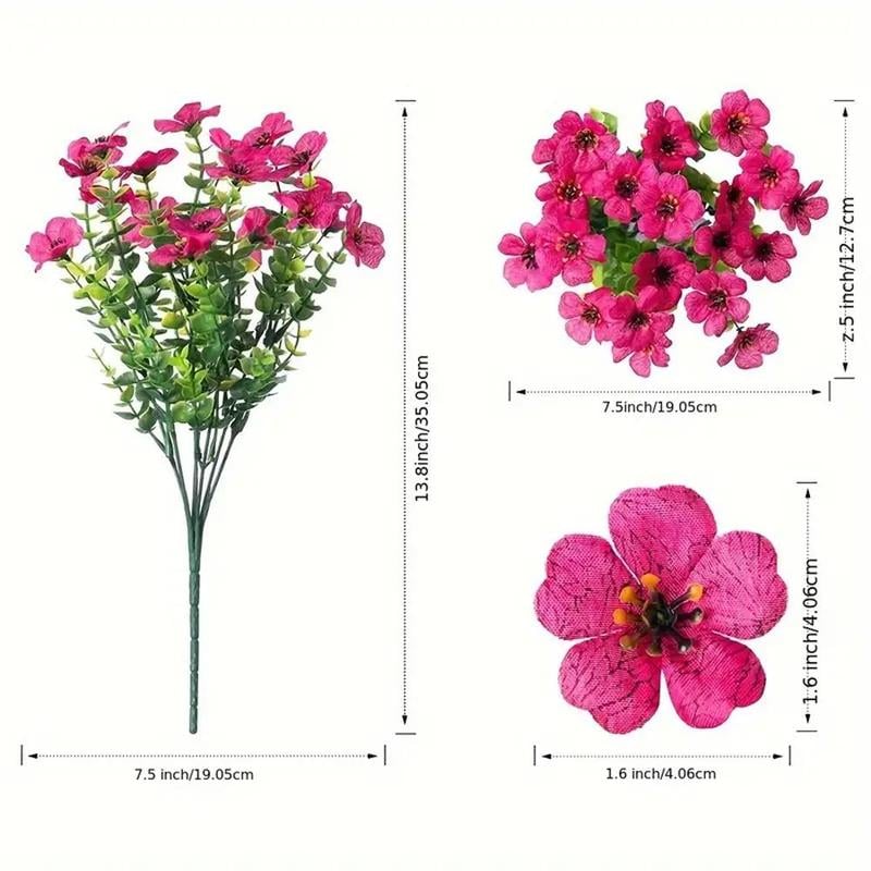 🎁 Ostatni dzień – 50% zniżki 🌸 Odporny na UV, nieblaknący, kolorowy sztuczny kwiat