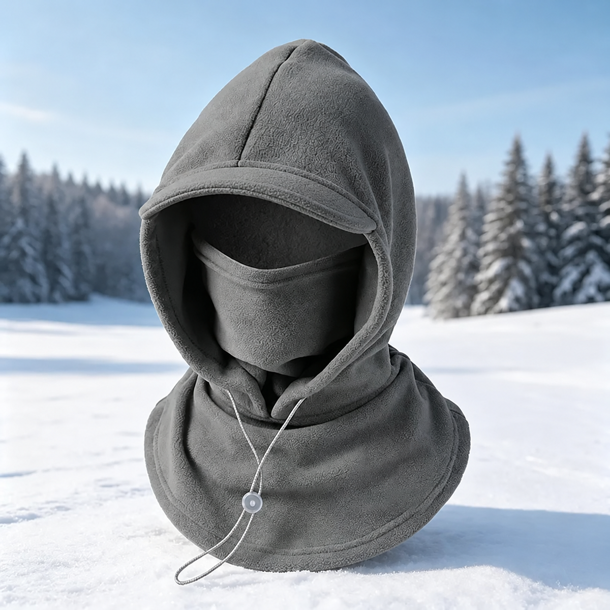 🥶 Kominiarka z polaru – pełna ochrona twarzy i szyi zimą podczas aktywności na świeżym powietrzu